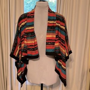 Wrangler | Southwestern | Cropped Kimono